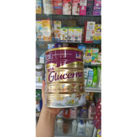 Sữa bột Glucerna Vani 850g cho người tiểu đường màu hồng date mới