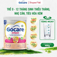 Sữa bột Gocare Infant cho trẻ mới sinh thiếu tháng nhẹ cân và tiêu hóa kém - Hộp 900G