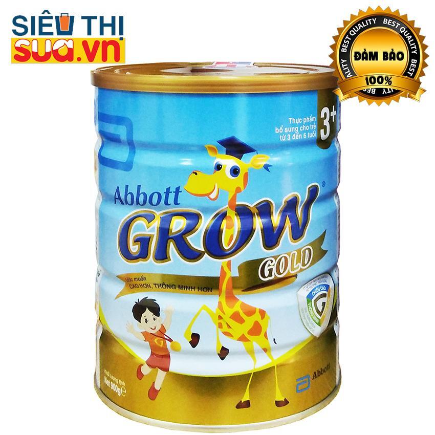 Sữa bột Abbott Grow G-Power 3+ - hộp 900g (dành cho trẻ từ 3 - 6 tuổi)
