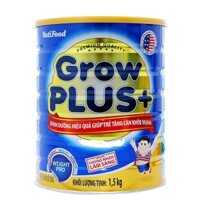 Sữa bột Grow plus Xanh 1,5kg (date2022)