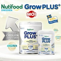 SỮA BỘT GROWPLUS+ CAO LỚN VƯỢT TRỘI TRÊN 2 TUỔI (BẠC) 800G - NUTIFOOD