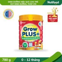 Sữa bột GrowPlus Suy Dinh Dưỡng cho trẻ dưới 1 tuổi (780g)