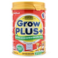 Sữa bột GrowPlus+ suy dinh dưỡng lon 780g (trẻ dưới 1 tuổi suy dinh dưỡng thấp còi)