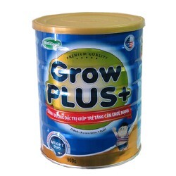Sữa bột Nutifood Grow Plus + tăng cân - hộp 900g (dành cho trẻ em từ 1 tuổi trở lên bị thiếu cân)