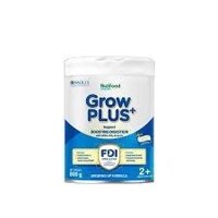 Sữa bột Growplus+ Xanh nhạt 2+ lon 800g - Tiêu hoá khoẻ, Bé tăng cân (trên 2 tuổi)