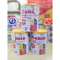 Sữa Bột HANIE KID Số 0+, 1+, 2+ Lon 800G, 850G