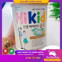 Sữa bột Hikid nội địa Hàn Quốc hộp 600g sữa Bò Vani, hộp 700g sữa Dê