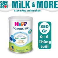 Sữa bột Hipp 1 organic combiotic 350g,12/2023