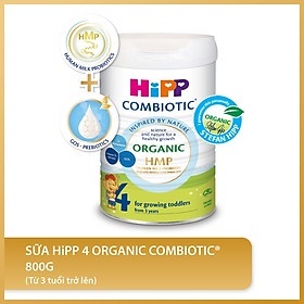 Sữa bột HiPP Combiotic Organic 4 800g