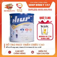 Sữa bột HIUP tăng chiều cao cho trẻ 2 đến 15 tuổi & Hộp 650g Chính Hãng