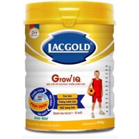 SỮA BỘT HỖ TRỢ PHÁT TRIỂN CHIỀU CAO & TRÍ NÃO LACGOLD GROW IQ 900GR