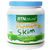 Sữa bột hòa tan BTNature Premium Skim 1kg