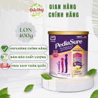Sữa bột hương vani ít ngọt Abbott PediaSure 400g