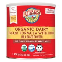 Sữa Bột Hữu Cơ Organic Earth’S Best Dairy Đỏ Dưới 12 Tháng - 658G