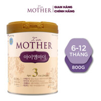 Sữa Bột Iam Mother 3 VP Milk- 800g  (Dành Cho Trẻ Từ 6 Đến 12 Tháng Tuổi)