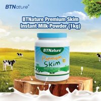 Sữa bột ít béo BTNature bổ sung Canxi - Protein cho xương chắc khỏe cho người lớn(dạng hộp)