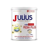 Sữa Bột JULIUS PEDIA PLUS 400g(6 – 36 Tháng)