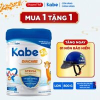Sữa Bột KABE 2b DIACARE Sữa Tiểu Đường Dành Cho Người Già, Người Trung Niên Lon 800gr DATE 2025