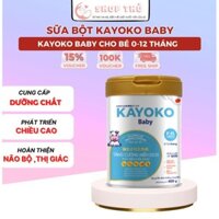 Sữa Bột Kayoko Baby Phát Triển Chiều Cao Của Bé - Sữa Phát Triển Não Bộ Cho Bé - Hỗ Trợ Tiêu Hóa 900g