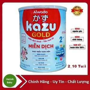 Sữa bột Kazu Miễn Dịch Gold 2+ 350g (trên 24 tháng)