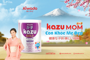 Sữa bột Kazu Mom Gold 350g (cho mẹ bầu)