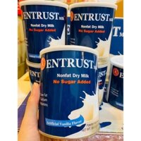 SỮA BỘT KHÔNG ĐƯỜNG ENTRUST MILK 400G USA