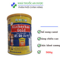 Sữa bột Kickerkao Gold Canxi Nano MK7 giúp bổ sung canxi tăng chiều cao, chắc khoẻ xương hộp 900g