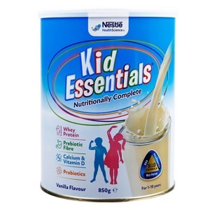 Sữa bột Kid Essentials 850g 1-10 tuổi - Mẫu mới
