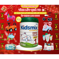 Sữa bột Kidsmix Advanced, sữa bột nhập khẩu nguyên lon từ Pháp, lon 800g cho bé