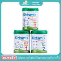 Sữa bột Kidsmix Advanced, sữa bột nhập khẩu nguyên lon từ Pháp 400g/800g cho bé từ 0-3 tuổi