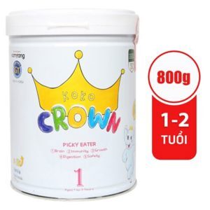 Sữa bột Koko Crow Picky Eater 1 - 800g (dành cho trẻ biếng ăn từ 12 - 24 tháng tuổi)