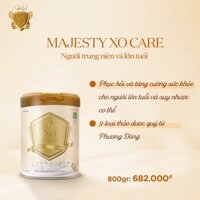 Sữa bột MAJESTY XO CARE dành cho người trung niên và lớn tuối 800gr