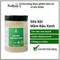 Sữa bột Mầm Đậu Xanh 450g Hạt Dưỡng Hanuti - Xanhsam Organic