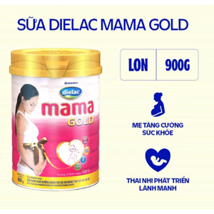 Sữa bột Dielac Mama - hộp 900g (hộp thiếc dành cho bà mẹ mang thai và cho con bú)
