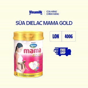 Sữa bột Dielac Mama - hộp 400g (hộp thiếc dành cho bà mẹ mang thai và cho con bú)