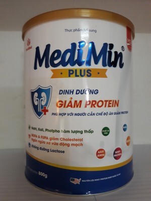 Sữa bột MediMin Plus - 400g( Dinh dưỡng dành cho người bệnh thận)