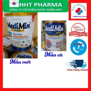 Sữa bột MediMin Plus - 900g( Dinh dưỡng dành cho người bệnh thận)