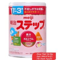 Sữa bột Meiji 1-3 nội địa Nhật Bản 800g