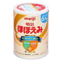 Sữa Bột Meiji Hohoemi Milk 800g (0 – 12 Tháng) – Nội Địa Nhật