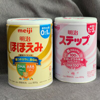 Sữa bột Meiji lon 0-1y và 1-3y hộp 800g