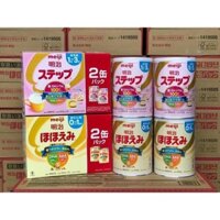 Sữa bột Meiji lon, sữa công thức pha sẵn cho bé Nhật Bản 800g