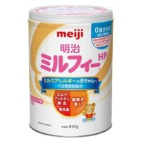 Sữa bột Meiji Milfy HP nội địa Nhật (0-3 tuổi) dành cho bé dị ứng đạm bò - 850gr