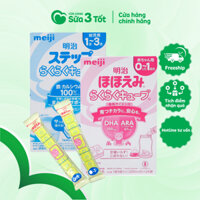 Sữa Bột Meiji Thanh Nội Địa Số 0 (0-1Tuổi), Số 9 (1-3 Tuổi) - Hộp 24 Thanh