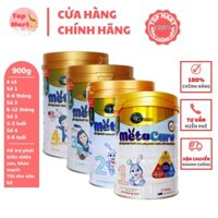 Sữa bột Metacare đủ 4 số 1,2,3,4 lon 900g - Giúp bé phát triển cao lớn, khỏe mạnh, trí não