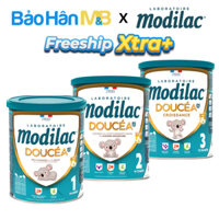 Sữa bột MODILAC DOUCEA  Nhập khẩu Pháp  Đủ số 1,2 ,3 - Phát triển toàn diện -  Lon 800g