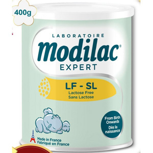 Sữa bột Modilac Expert SL - hộp 400g (dành cho trẻ tiêu hóa cấp tính)