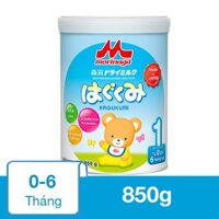 Sữa bột Morinaga Hagukumi số 1 850g (0 - 6 tháng)