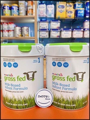 Sữa bột Munchkin Grass fed Úc số 1 - 730g, dành cho trẻ từ 0-6 tháng