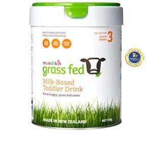 Sữa bột Munchkin Grass fed Úc số 3 - 730g, dành cho trẻ từ 1-3 tuổi