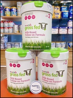 Sữa bột Munchkin Grass fed Úc số 2 - 730g, dành cho trẻ từ 6-12 tháng